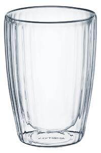 Set 2 pahare 350ml, termorezistente, Curly