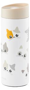 Cana termos 340ml, bej, Kitty