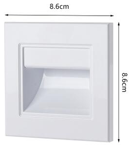 Brilagi - Lampă LED pentru scări STEP LIGHT LED/1,5W/230V IP44 albă