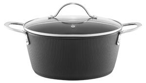 Oala cu capac 20cm, 2.2L, invelis Qualum Basic, Curly
