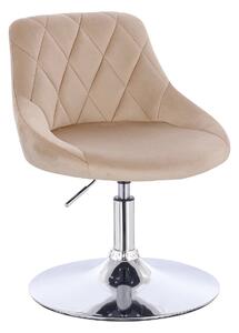 HR1054N Scaun Latte Catifea
