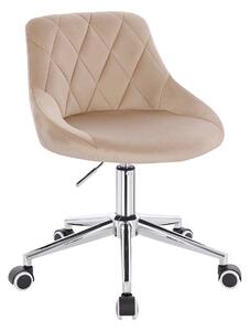 HR1054K Scaun Latte Catifea