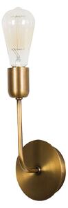 Lampa de perete Dartini, MR - 1007, corp metalic/sticla, auriu, 6x12x2