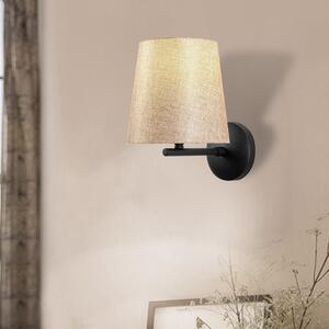 Lampa de perete Profil, 4683, cadru metalic/material textil, 18x22x26