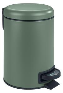 Coș cu pedală pentru baie Wenko Leman, 3 l, verde