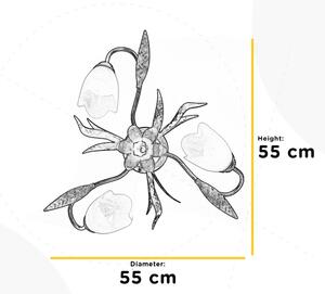 Plafonieră SONIA 3xE14/6W/230V ONLI