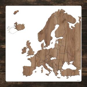 DUBLEZ | Puzzle din lemn - Harta Europei