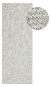 Covor alb/bej de exterior 200x80 cm - NORTHRUGS