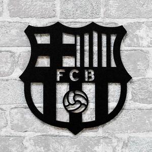 DUBLEZ | Logo din lemn al clubului - FC Barcelona