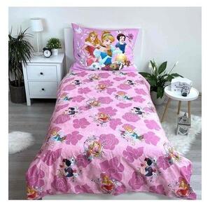 Lenjerie de pat pentru copii din bumbac pentru pat de o persoană 140x200 cm Princess – Jerry Fabrics