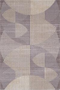 Covor gri din lână 100x180 cm Shades – Agnella