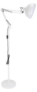 Brilagi - Lampă de podea flexibilă TASKER 1xE27/60W/230V 157 cm albă