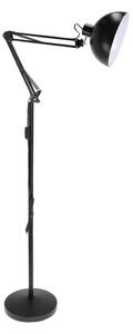 Brilagi - Lampă de podea flexibilă TASKER 1xE27/60W/230V 157 cm neagră