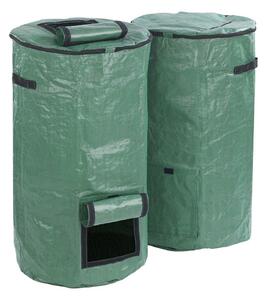 Coș pentru compost verde 2 buc. 125 l – Maximex