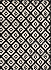 Covor negru-alb 80x120 cm Avanti – FD