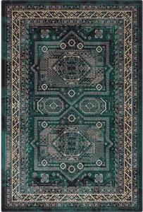 Covor în culoarea petrolului din lână 133x180 cm Mia – Agnella
