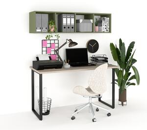 Ansamblu birou STUDIO 3, Oak, Pesto