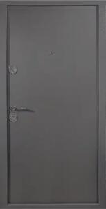 Ușă de intrare metalică pentru exterior 1000 Antracit 86x202 cm stânga