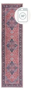 Covor tip traversă burgundy lavabil din amestec de fibre reciclate 60x230 cm Windsor – Flair Rugs