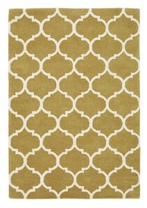 Covor galben ocru handmade din lână 120x170 cm Albany – Asiatic Carpets