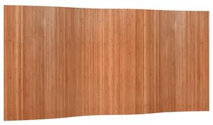 Paravan de cameră, maro, 165x400 cm , bambus