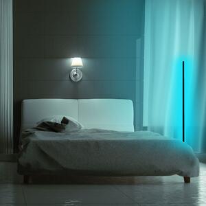 Lampa de podea Lumos, negru/albastru, 120 cm