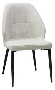 Scaun living din stofa impermeabila si picioare metalice Velo
