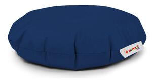 Fotoliu puf Iyzi 100 Cushion Pouf, poliester, bleumarin, 100x65 cm