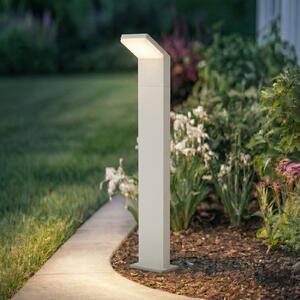 Arcchio Bornă luminoasă LED pentru alei Yolena, 100 cm, albă, IP65, Alb, Metal, Modern