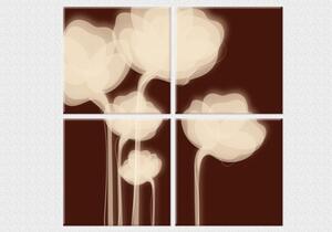 Set tablou fosforescent Flori de ciocolata