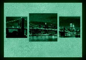 Set tablou fosforescent New York