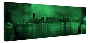Tablou fosforescent Manhattan noaptea