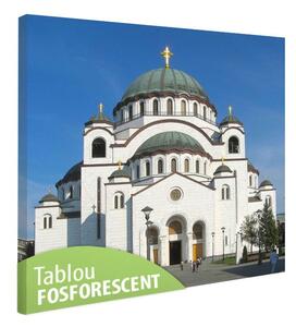 Tablou fosforescent Catedrala Sf. Sava