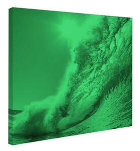 Tablou fosforescent, 30x30 cm, Ocean Wave