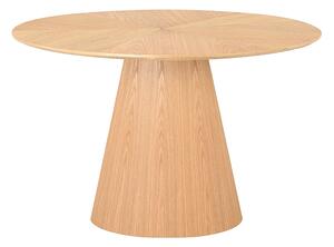 Masa rotunda de dining ANGEL 120x120 cm, decor stejar