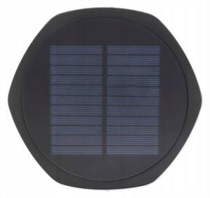 Felinar solar 1W, 10 LED-uri SMD, aplica 60 lm 4 moduri utilizare, suport tarus, alb rece, IP54