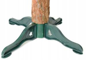 Brad de Craciun artificial verde, Diamond Pin 190 cm, tulpina inalta cu aspect natural, design inedit