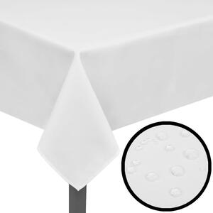 Fețe de masă, 190 x 130 cm, alb, 5 buc