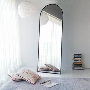 Oglinda Portal, Negru mat, 65x180x2 cm
