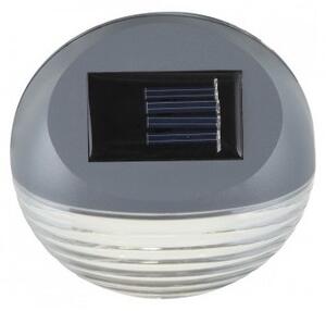 Aplica Solara LED pentru suprafata fixa, diametru 11 cm, Gri