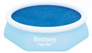 Copertina pentru piscina rotunda, diametru 210 cm, albastru