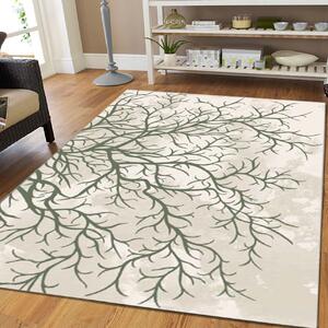 Covor Modern Living , Dormitor Dreptunghiular Elif KL8385AL Verde (Alege dimensiunea: 60X130 cm)