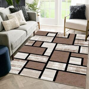Covor Modern Living , Dormitor Dreptunghiular Romantic 4714 Maro (Alege dimensiunea: 60X130 cm)