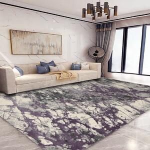 Covor Modern Living, Dormitor Dreptunghiular Milano 0596B Lila (Alege dimensiunea: 80X150 cm)
