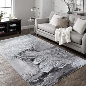 Covor Modern Living, Dormitor Dreptunghiular Cameleon 2323A Gri (Alege dimensiunea: 125X200 cm)
