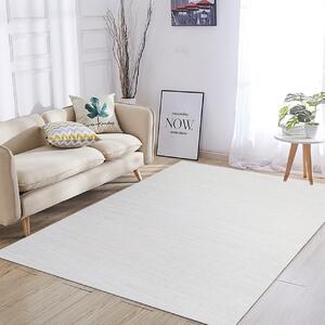 Covor Modern Living, Dormitor Dreptunghiular Hera Lux NI91AGZU Alb (Alege dimensiunea: 60X130 cm)