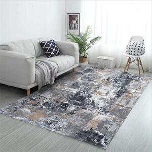 Covor Modern Living, Dormitor Dreptunghiular Hera Lux TZ16BHBY Gri (Alege dimensiunea: 200X290 cm)