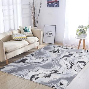 Covor Modern Living, Dormitor Dreptunghiular Royal River 7367A Gri (Alege dimensiunea: 80X150 cm)