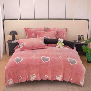 Lenjerie pat dublu, Cocolino, 4 Piese cu elastic