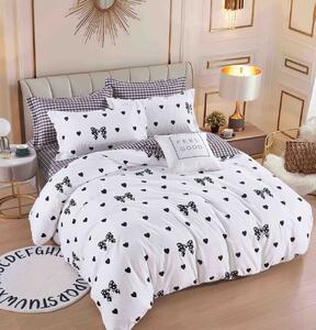 Lenjerie pat dublu, 6 Piese, Finet Premium